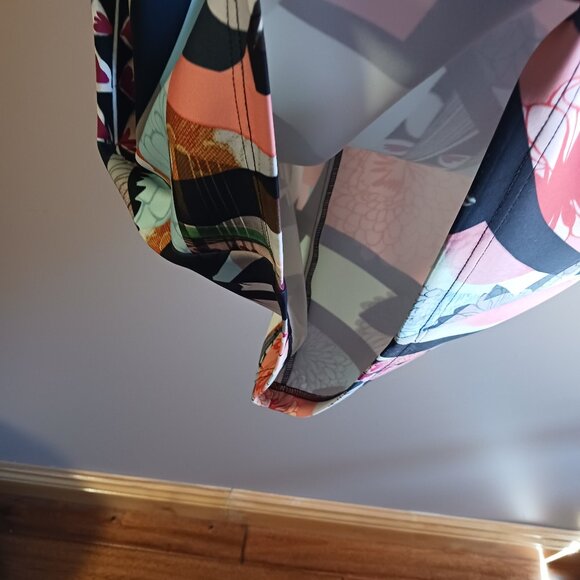 JOSEPH RIBKOFF Floral Abstract dress EUC Sz 14 MADE IN CANADA - Picture 7 of 11